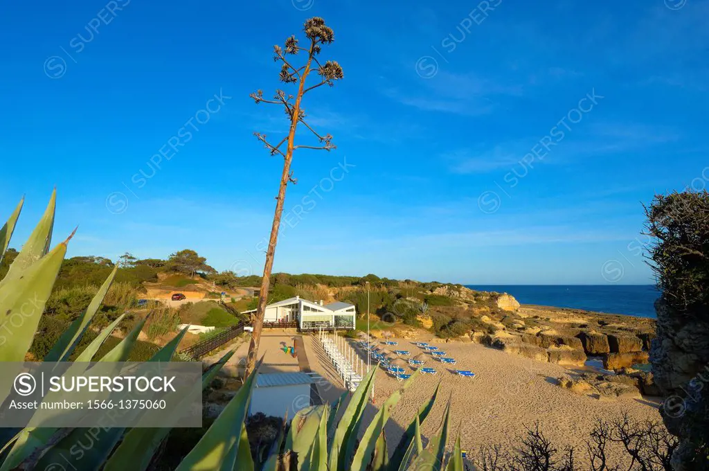 Evaristo Beach, Praia do Evaristo, Albufeira, Algarve, portugal.