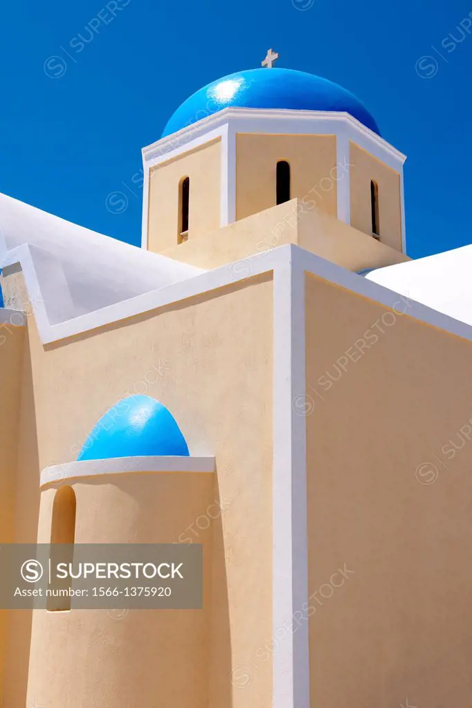 oia Ia Santorini orthodox churches - Greek Cyclades islands