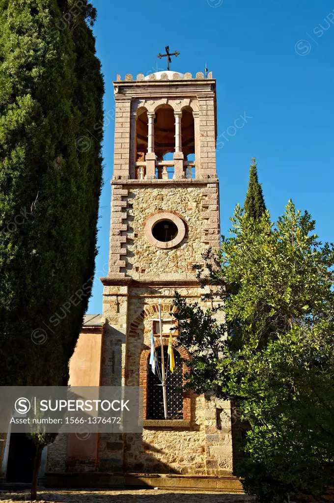 The Byzantine of Nea Moni built by Constantine IX and Empress Zoe after the miraculous appearance of an Icon of the Virgin Mary at the site and inaugu...