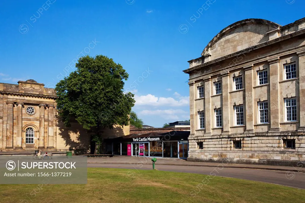 Castle Museum Main Entrance City of York Yorkshire England.