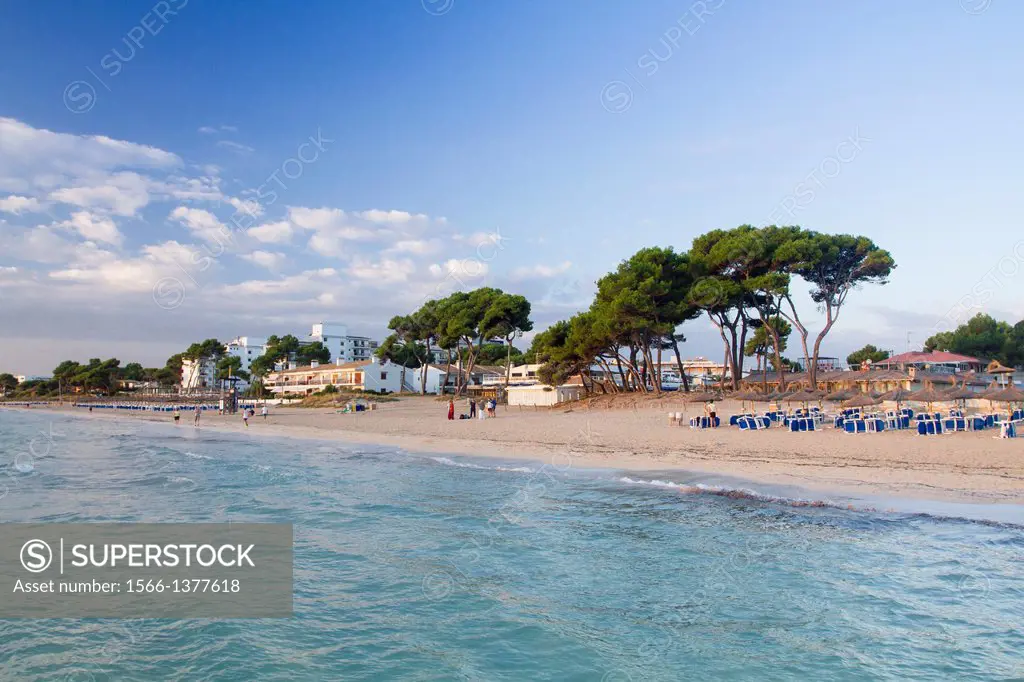 Muro beach, Mallorca.
