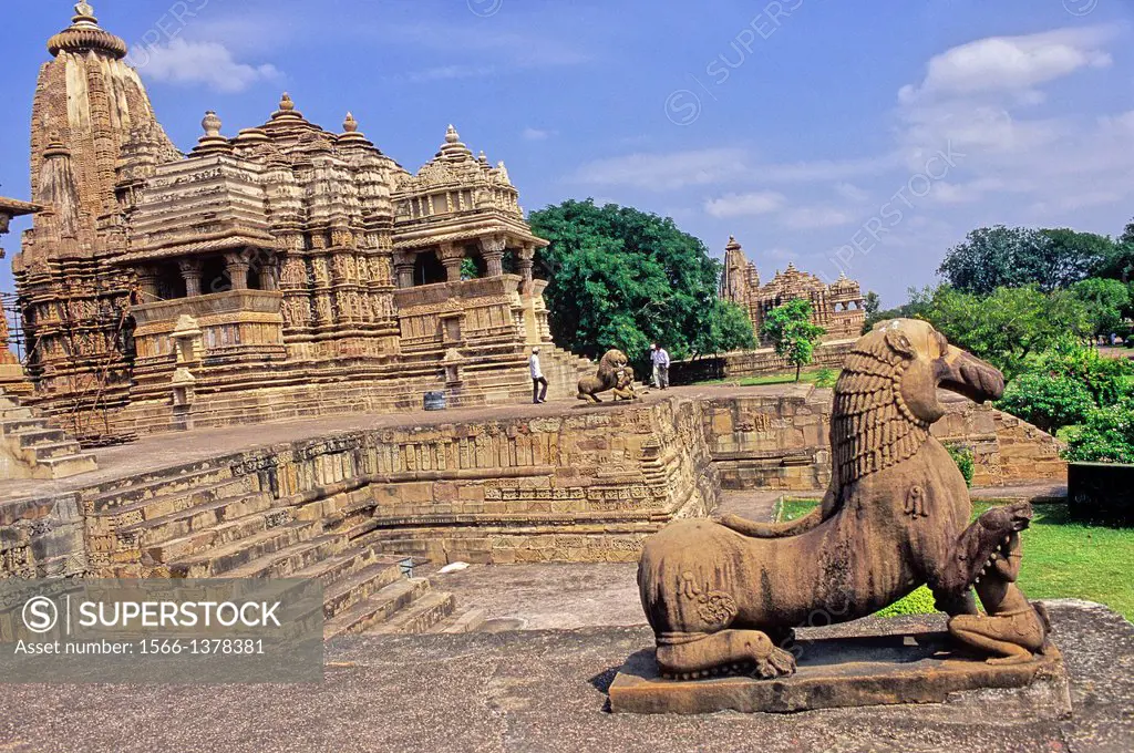Matangesvara temple, X-XI centuries, Khajuraho Group of Monuments, UNESCO World Heritage Site, Madhya Pradesh, India, Asia.