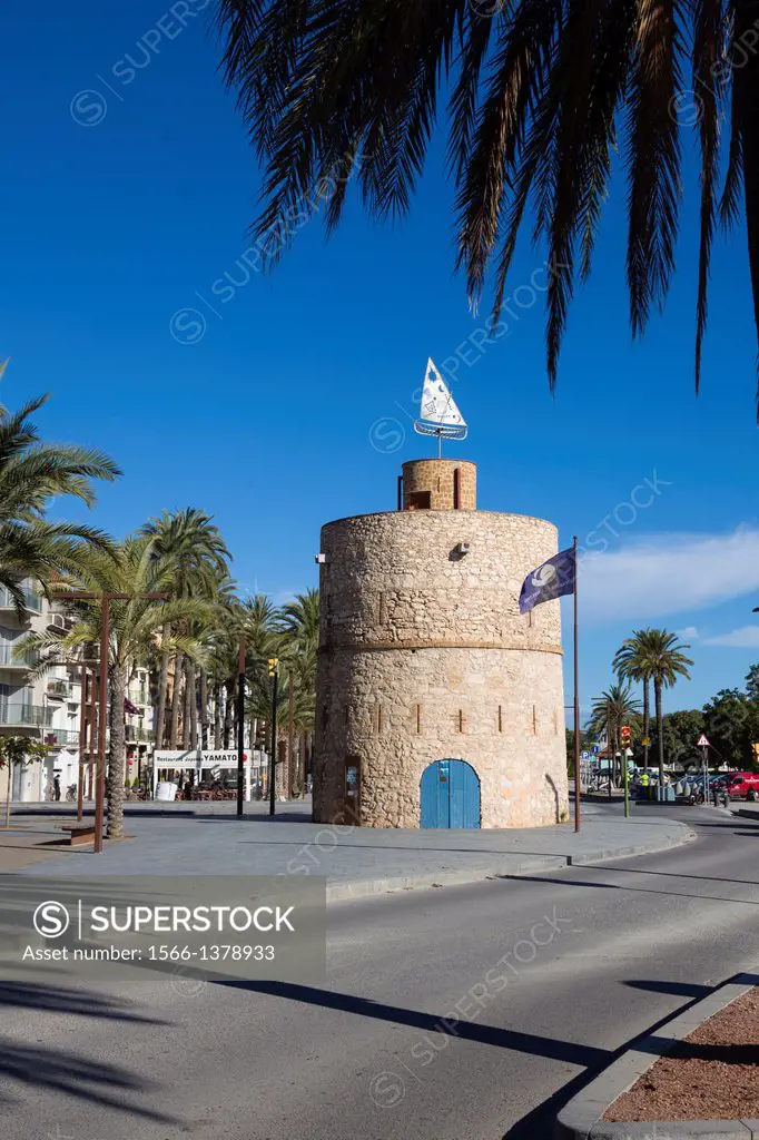 Torre Blava. Vilanova i la Geltru. Spain.