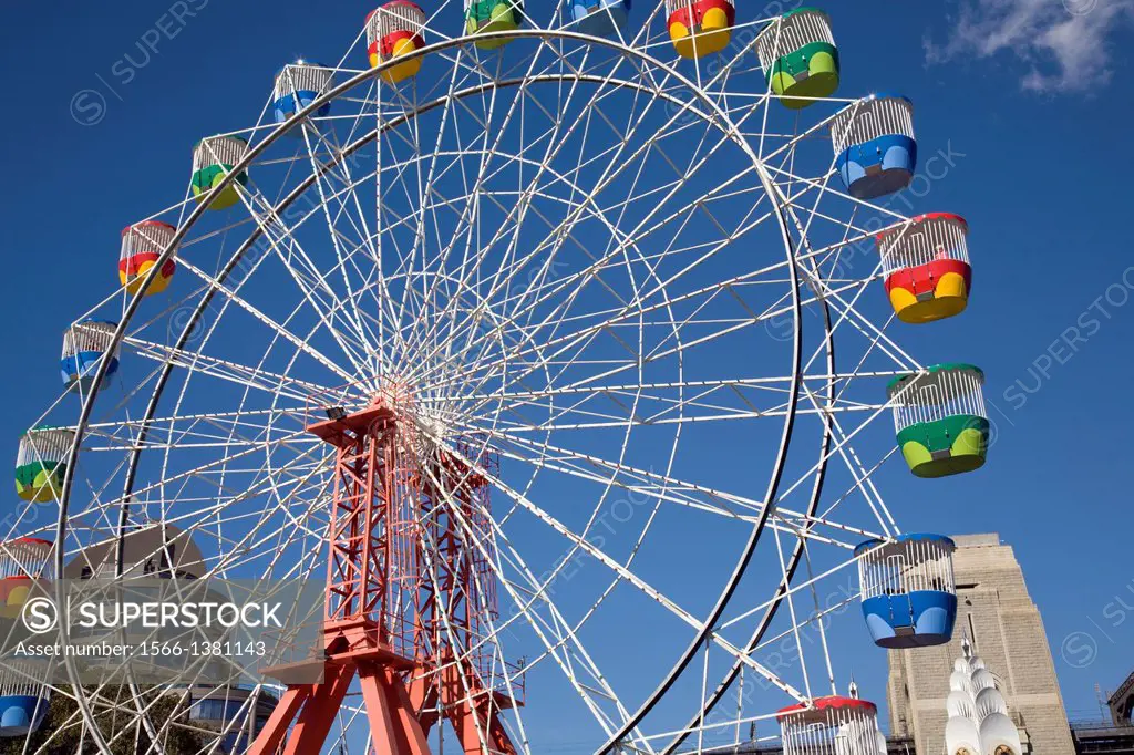 big wheel at luna park,sydney.