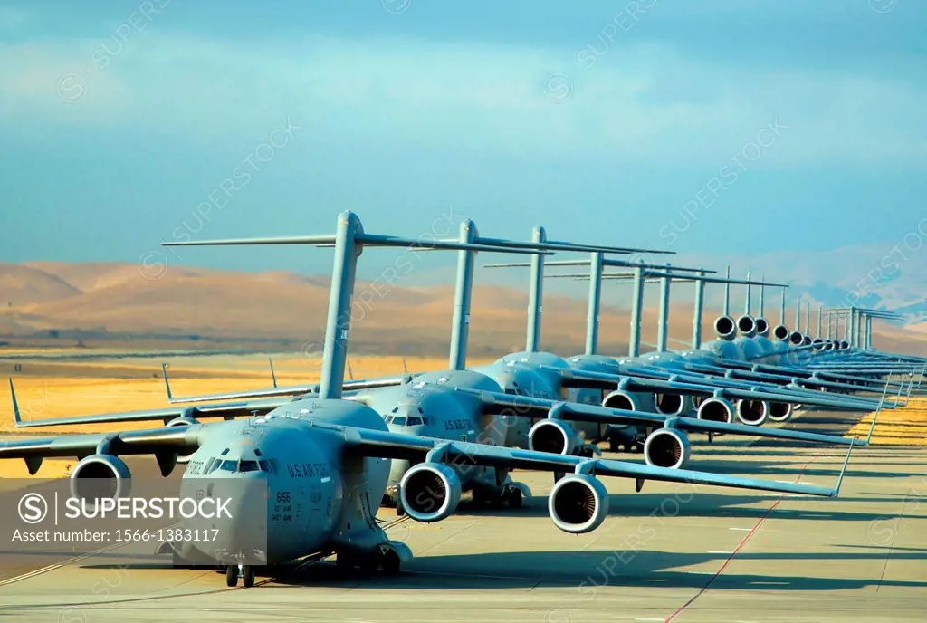 A 22-aircraft ""freedom launch"" took place Sept. 11, 2013, at Travis Air Force Base, Calif. Seven C-17 Globemaster IIIs, 11 KC-10 Extenders and four ...