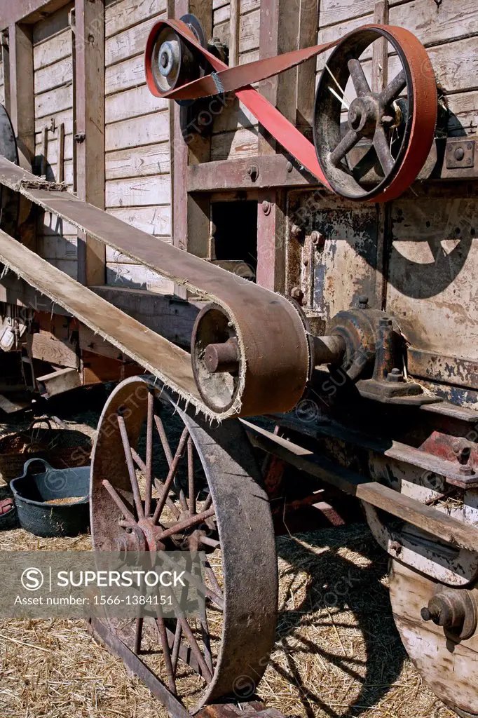 Old farm machinery