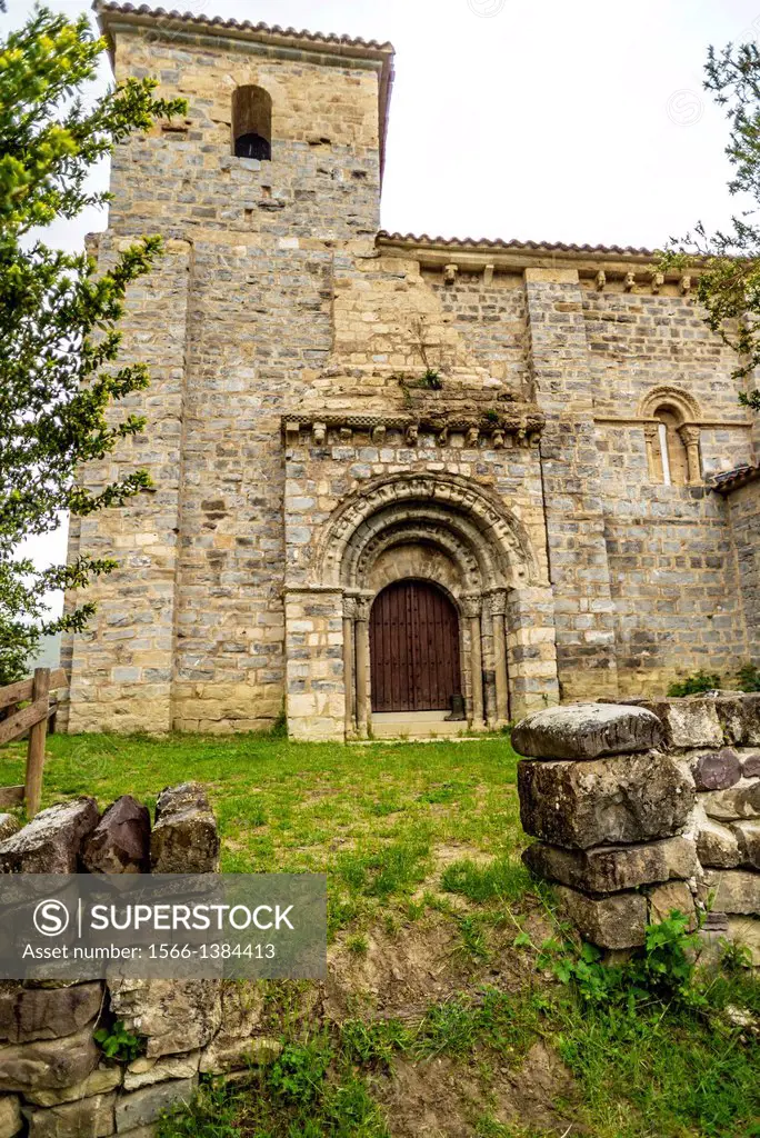 Santa Maria de Arce chapel at Nagore, Navarre, Spain.