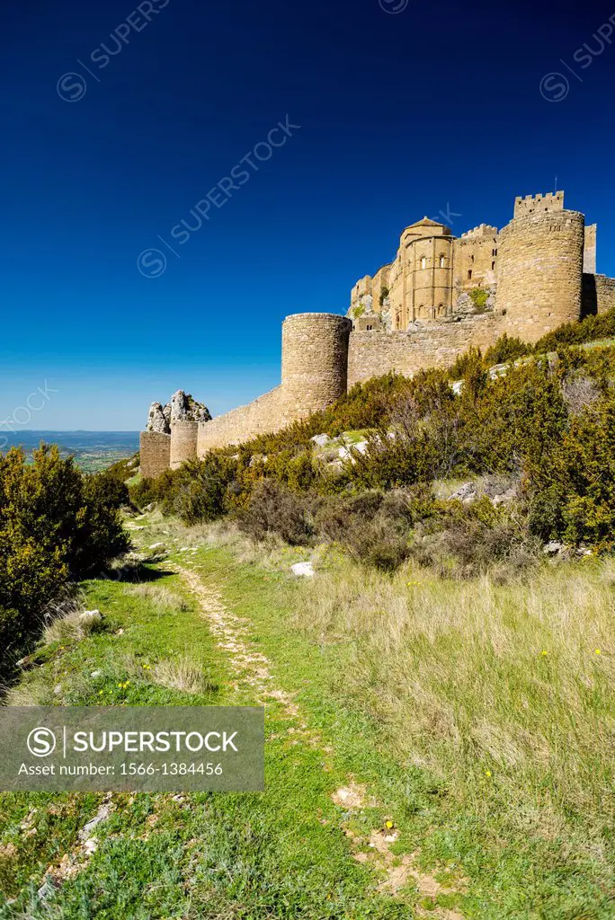 Loarre Castle, Hoya de Huesca, Aragon, Spain.