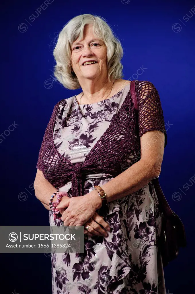 Ann Widdecombe, Former British Conservative Party politician and novelist , attending the Edinburgh International Book Festival, Monday 12th August 20...