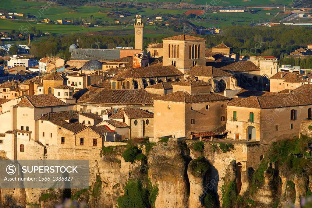 Cuenca, Old town, UNESCO World Heritage Site. Castilla-La Mancha. Spain.
