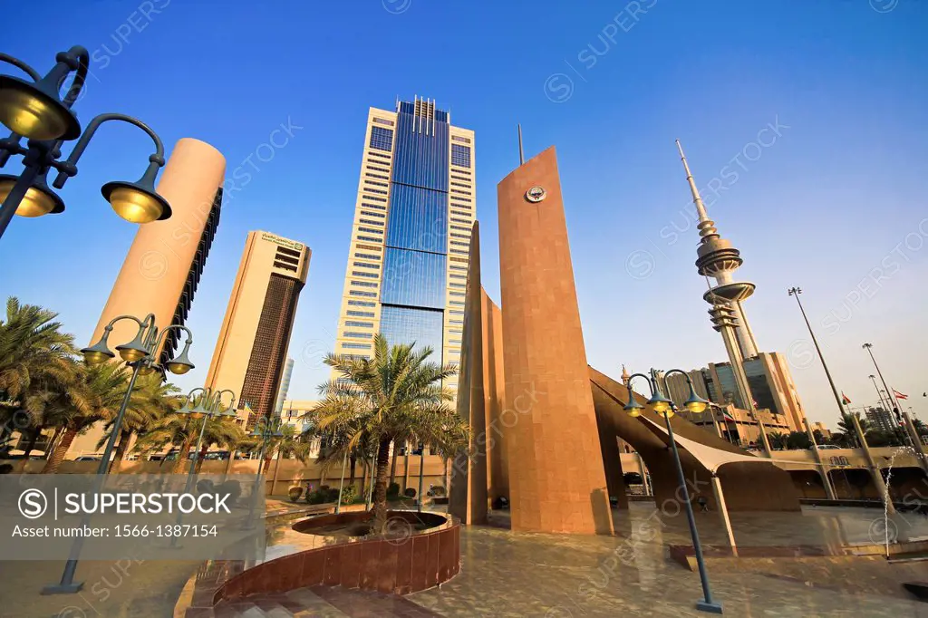 Kuwait, Kuwait City, downtown