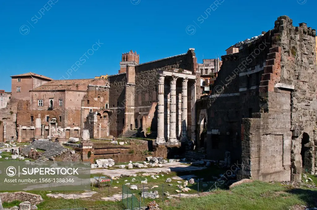 Augustus Forum, Rome, Italy.