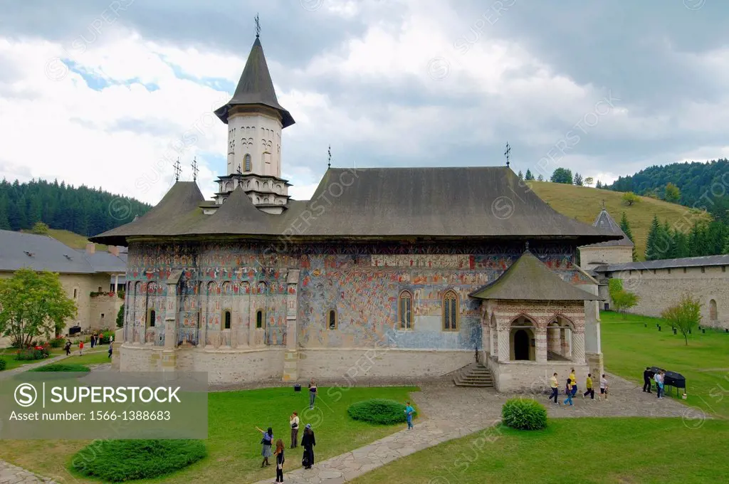 Sucevita Monastery Manastirea Sucevita, Suceava, Bukovina, Romania