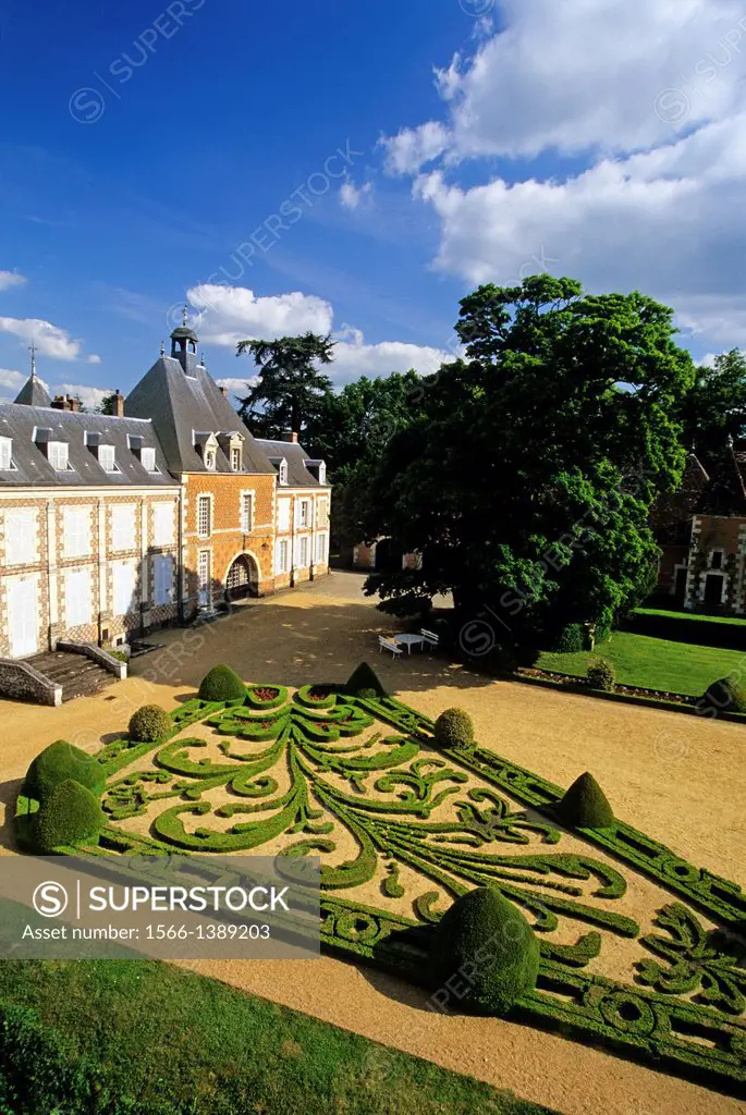 Castle of Fraze, Eure & Loir department, region Centre, France, Europe.
