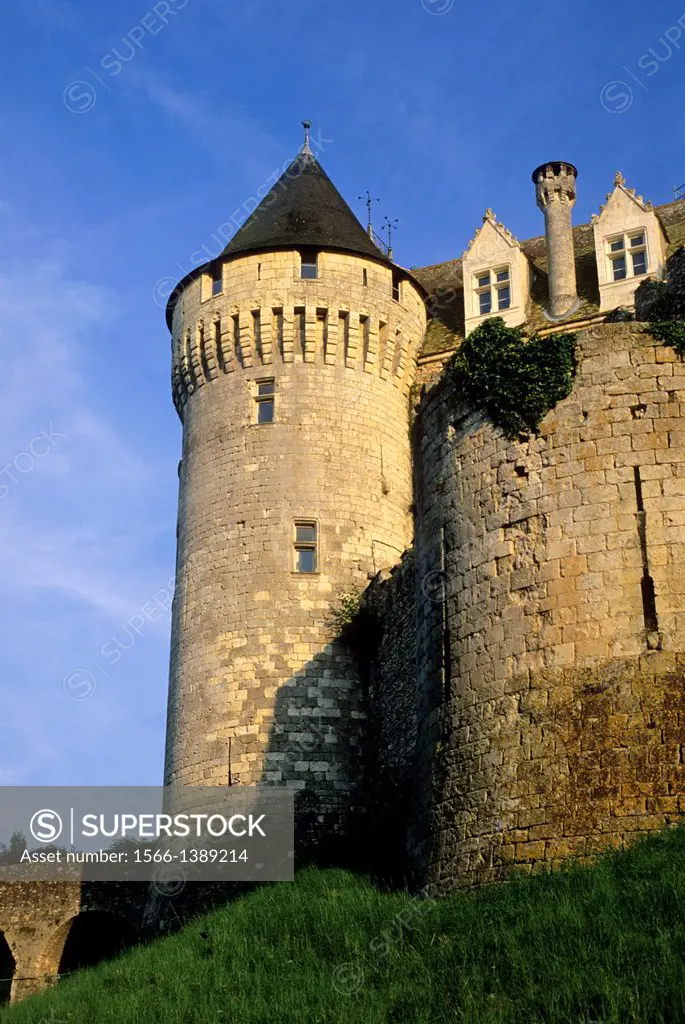 Castle St-Jean, Nogent-le-Rotrou, Parc naturel regional du Perche, Eure & Loir department, region Centre, France, Europe.