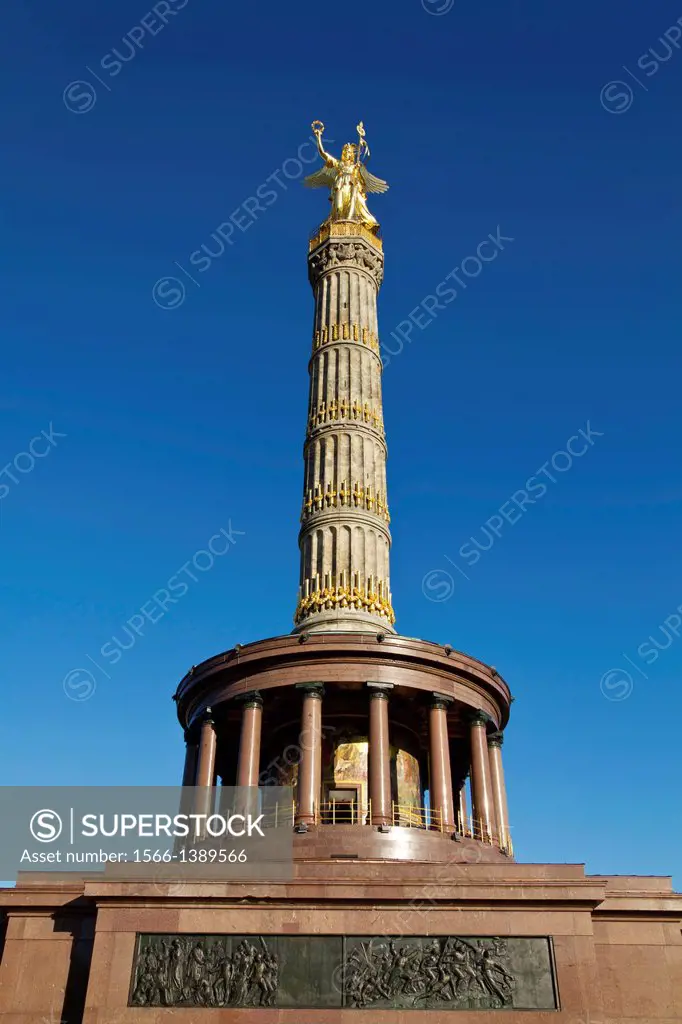Victory Column in Berlin, Germany.