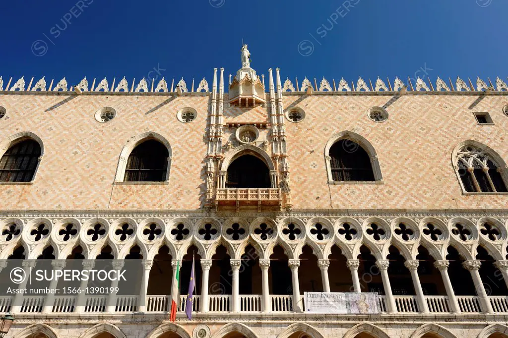 Doge´s Palace, Venice, Unesco World Heritage - cultural site, Italy, Europe