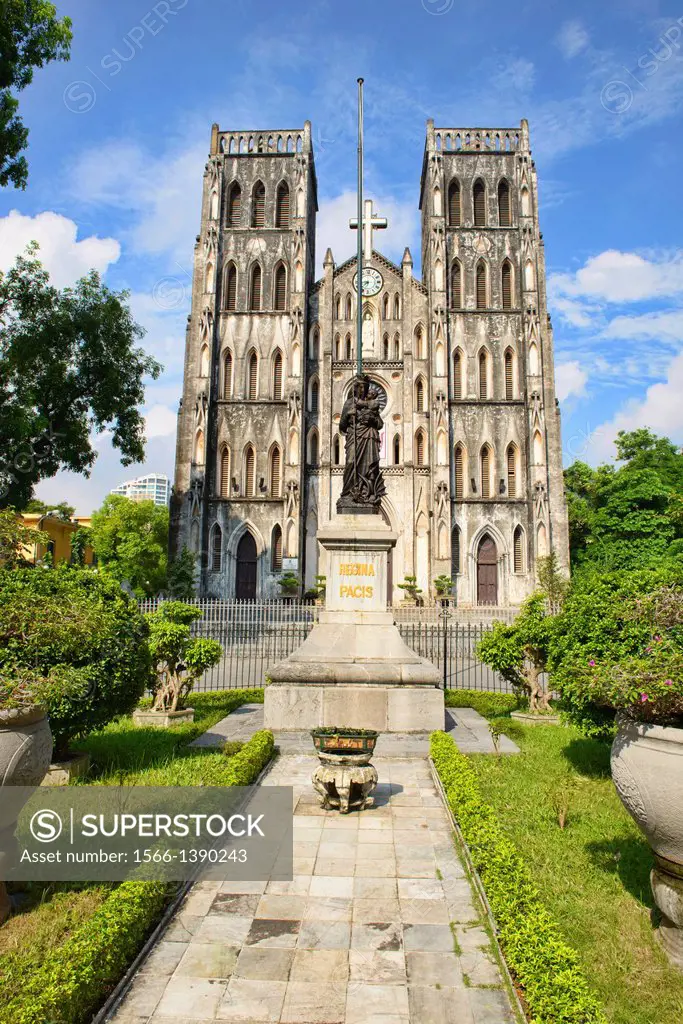 St. Joseph's Cathedral in Hanoi, Vietnam.