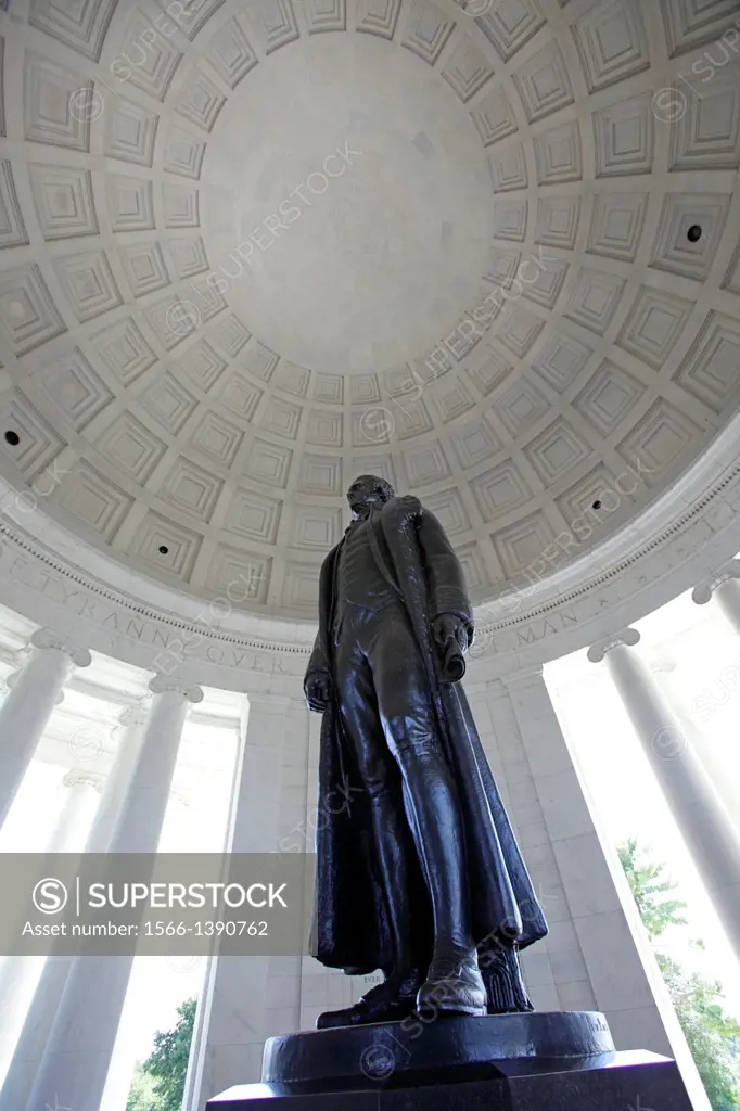 Thomas Jefferson Memorial in Washington D.C., USA.