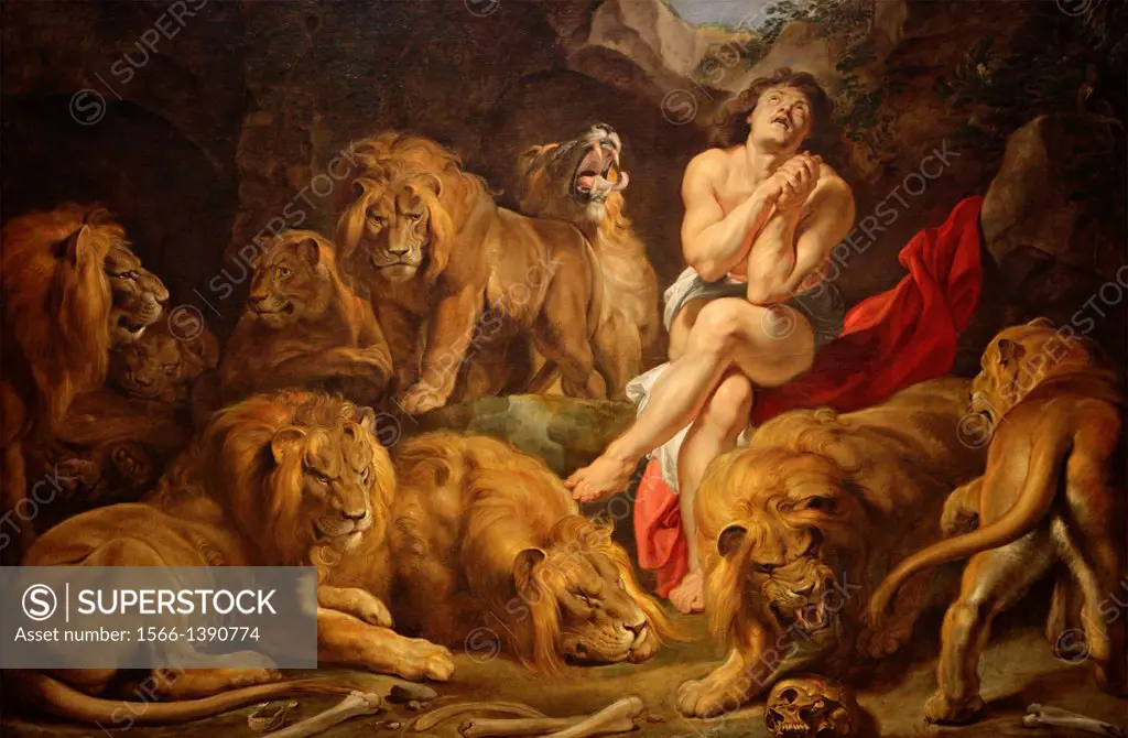 Daniel in the Lions' Den by Rubens, National Gallery of Art, Washington D.C., USA.
