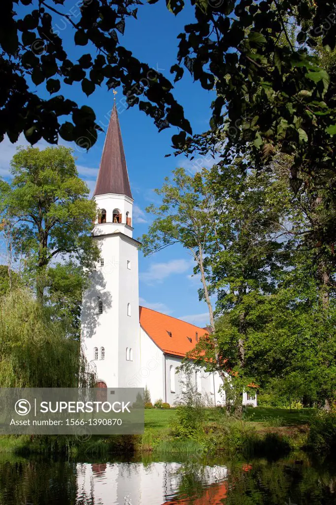 Luteran church, Sigulda, Vidzeme, Latvia.