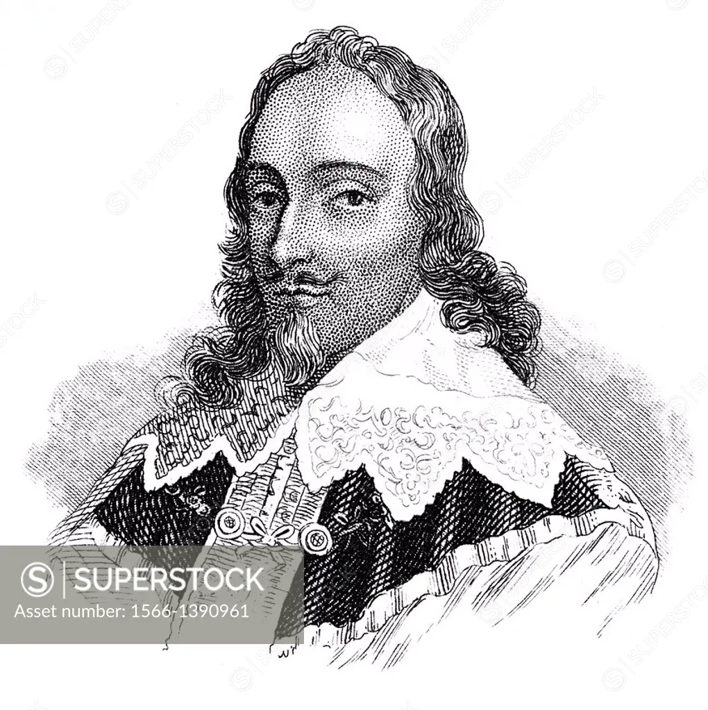 Charles I, 1600 - 1649, king of England, Scotland, and Ireland,.
