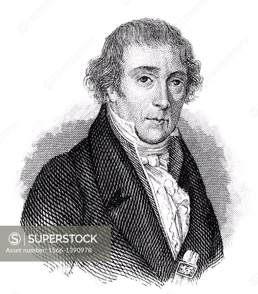 Antonio Scarpa, 1752-1832, an Italian anatomist and professor.