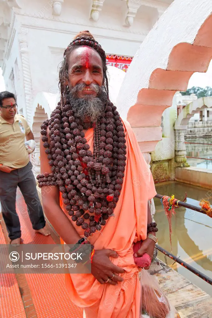 Sadhu or priest. Amarkantak, Madhya Pradesh, India.