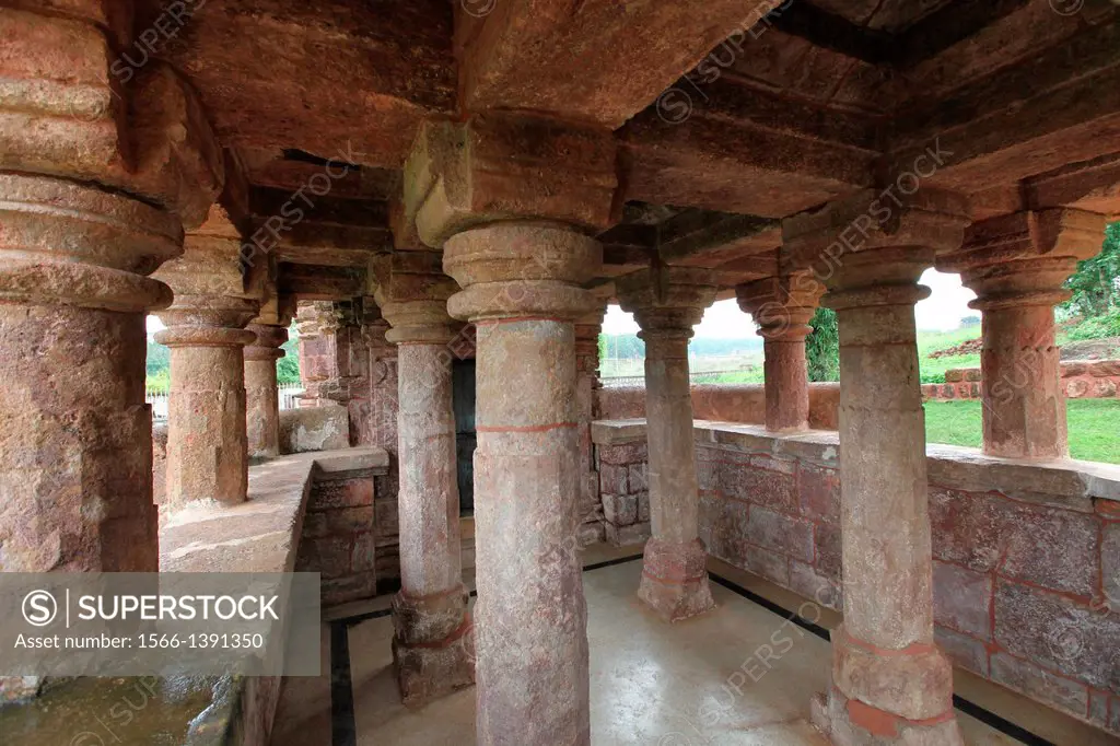 Ancient Temples of Kalachuri period. Amarkantak, Madhya Pradesh, India. Constructed by Kalachuri Maharaja Karnadeva between 1042 and 1072 AD. These te...