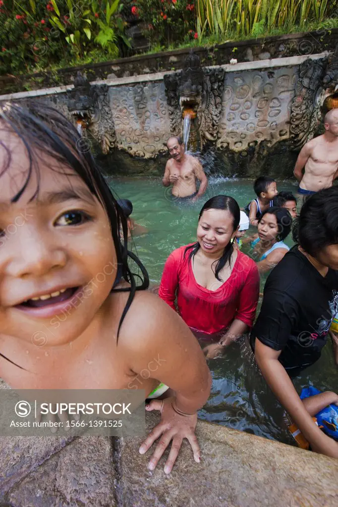Air Panas hot springs, Banjar, Bali, Indonesia