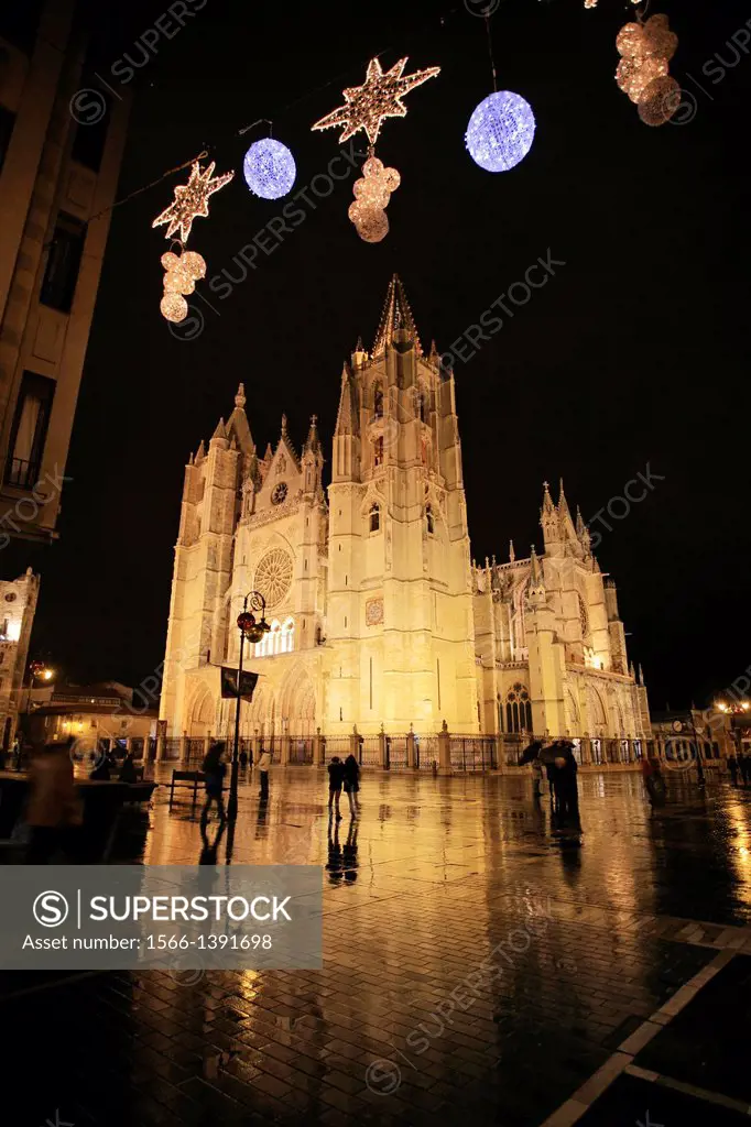 Cathedral, Leon, St James Way, Spain