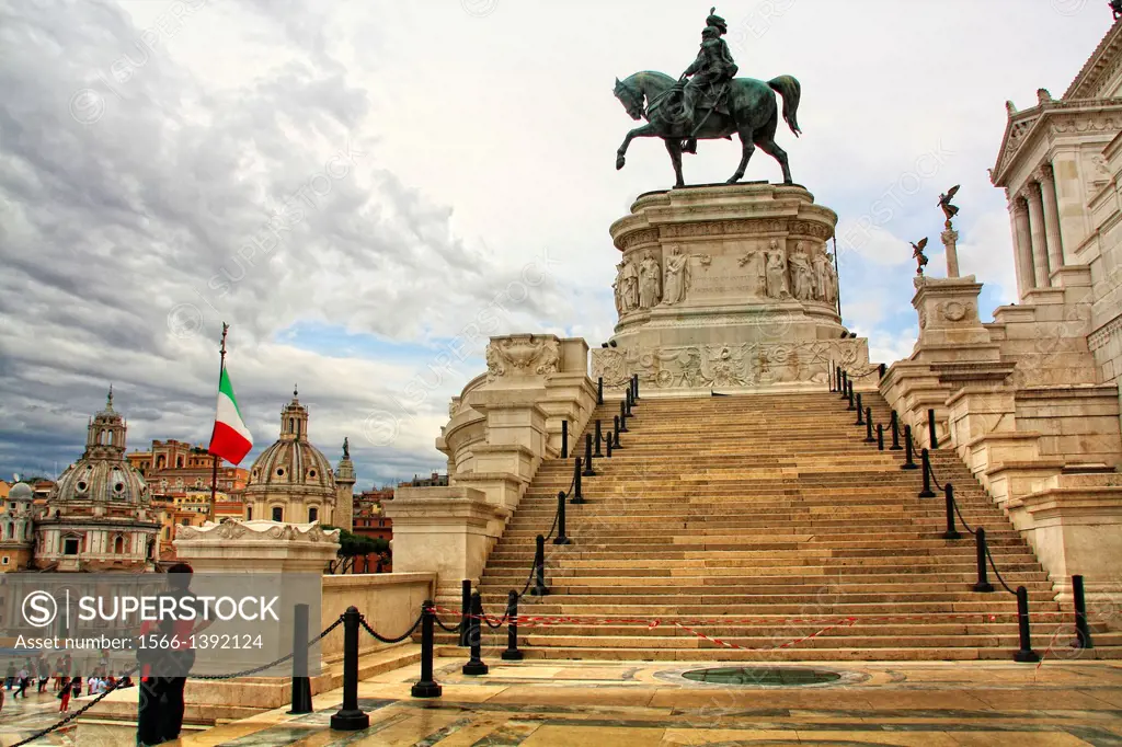 Vittorio Emanuele II National Monument, Rome, Italy