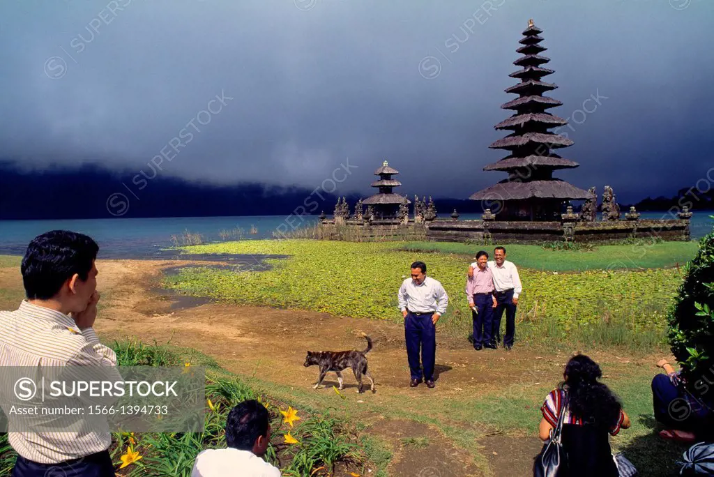 Bratan lake and Ulu Danau Temple, Bali, Indonesia