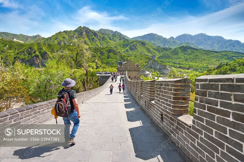 The Great Wall of China, UNESCO World Heritage Site, Beijing District, China.