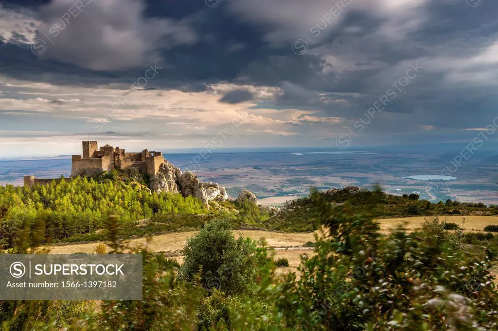 Loarre castle, Huesca, Aragón, Spain, Europe.