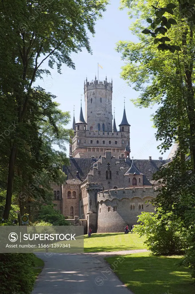 Marienburg Castle, Pattensen near Hannover, Lower Saxony, Germany, Europe