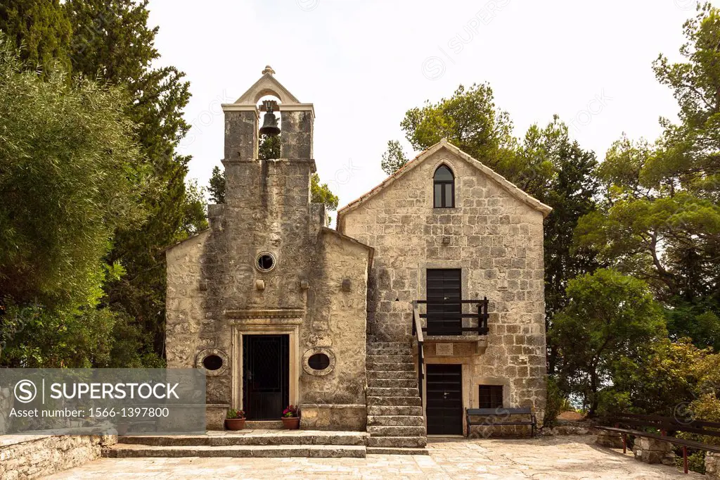 St Anton´s Church (Sveti Antun) church in Korcula, Croatia.