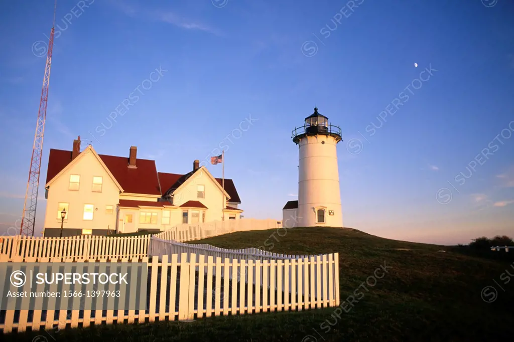 Nobska Lighthouse Woods Hole Massachusetts.