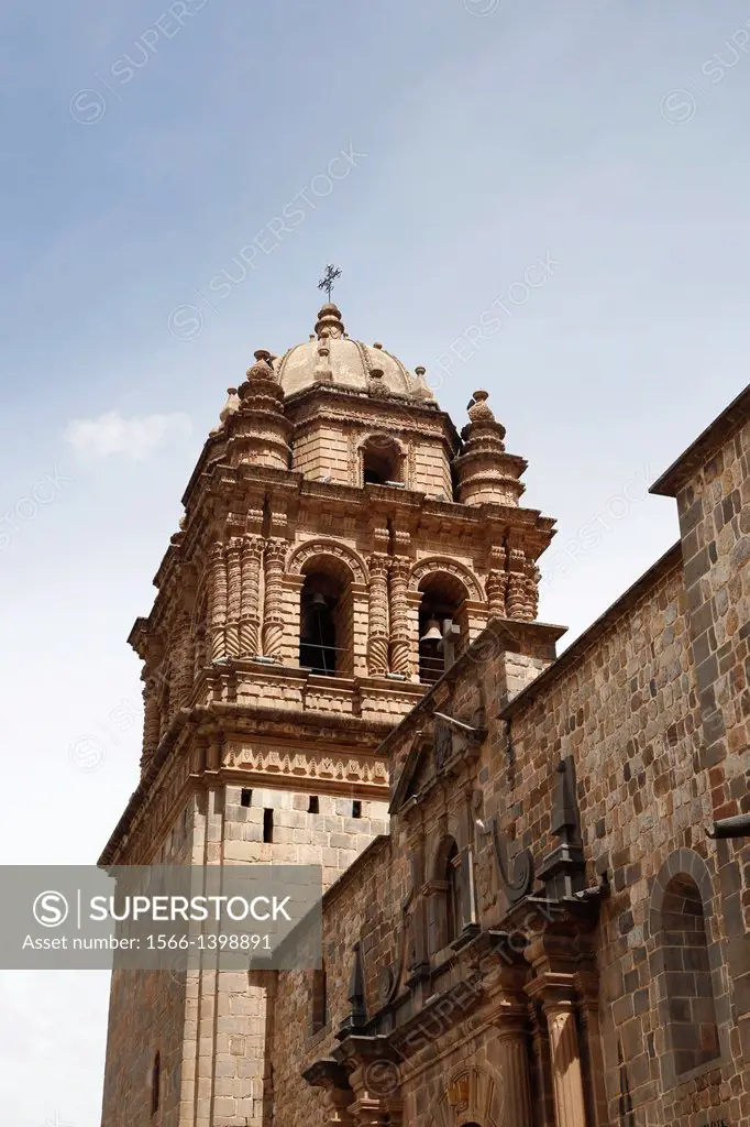 Santo Domingo church at the Qorikancha, Cuzco, Peru.