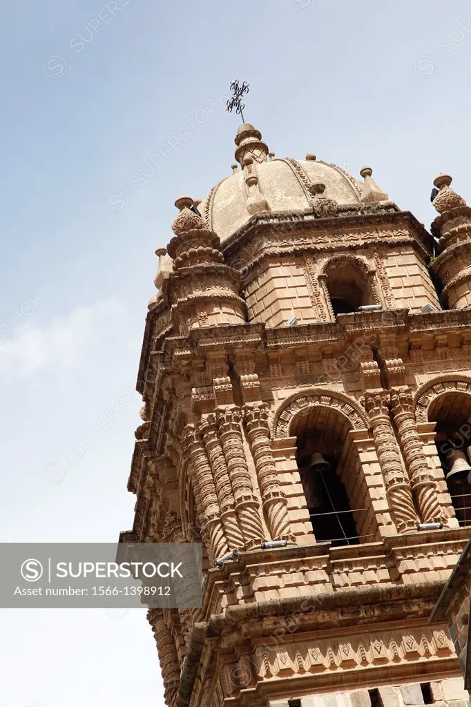 Santo Domingo church at the Qorikancha, Cuzco, Peru.