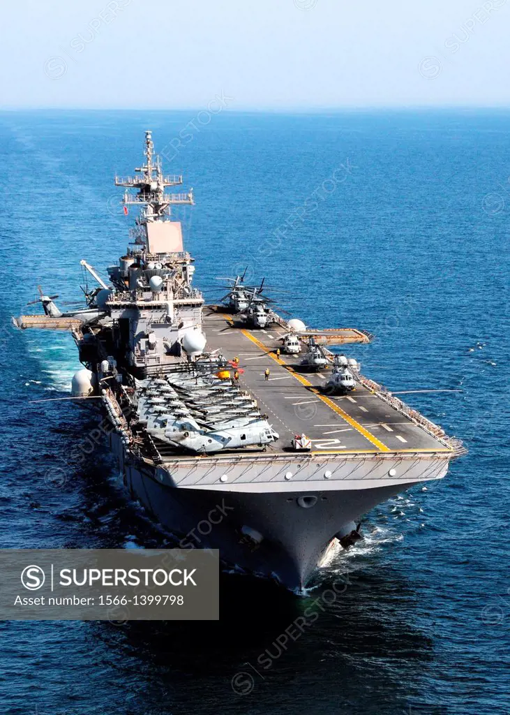 PACIFIC OCEAN (April 6, 2011) The forward-deployed amphibious assault ship USS Essex (LHD 2) is operating off the coast of Kesenuma in support of Oper...