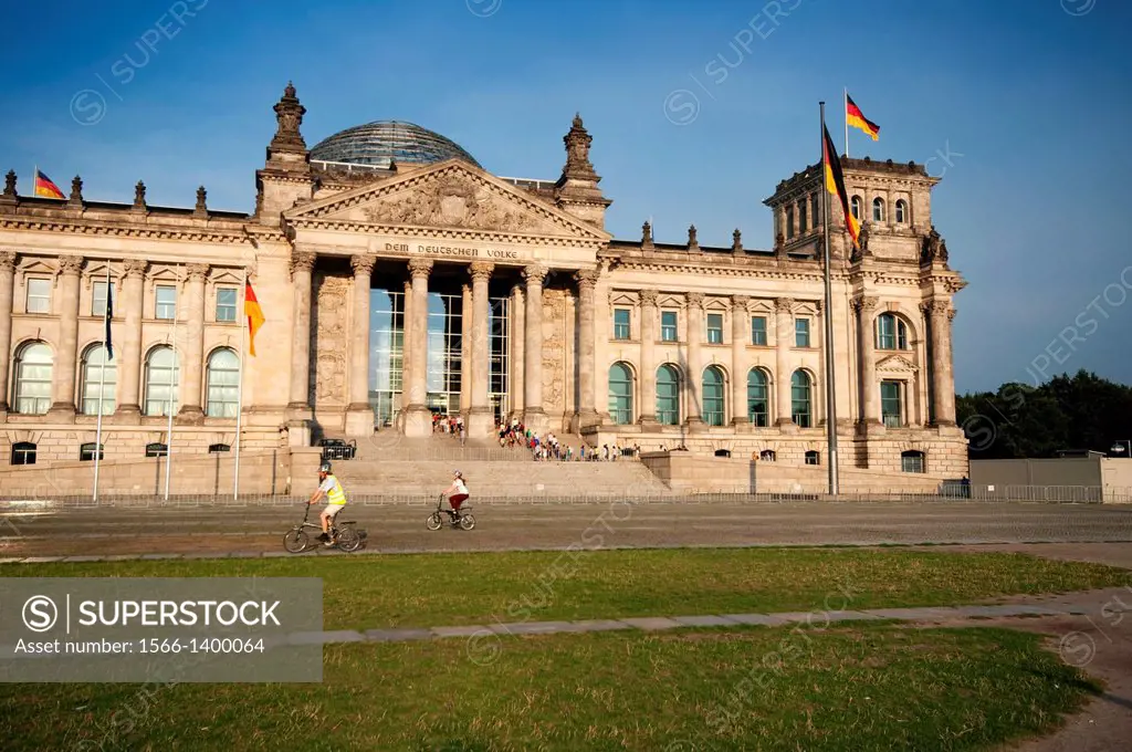 Germany, Berlin, Reichstag.