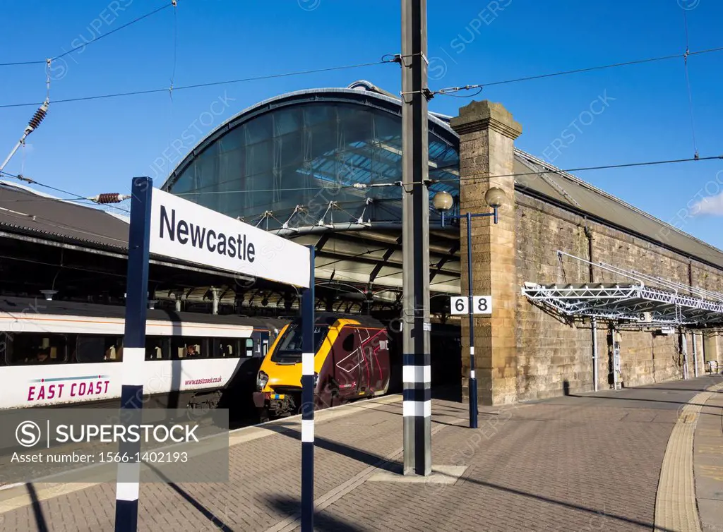 Newcastle Central railway station, Newcastle upon Tyne, England, United Kingdom.