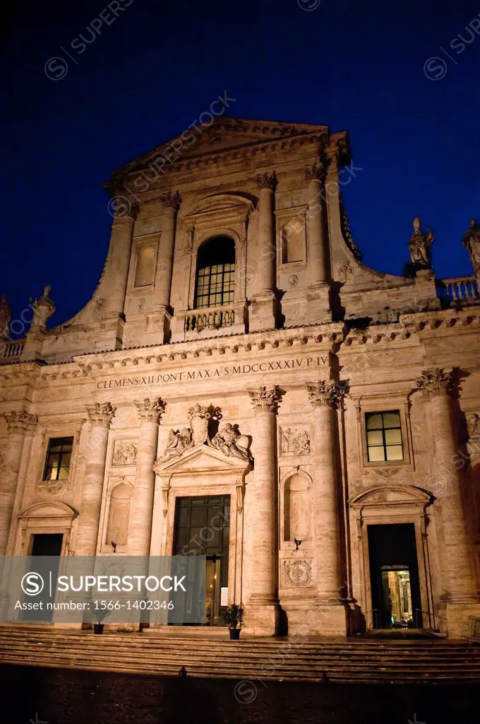Basilica di San Giovanni Battista dei Fiorentini, Rome, Italy.