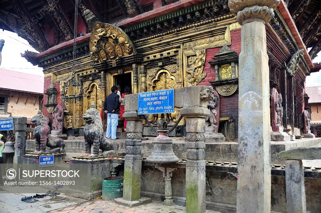Changunarayan Hindu temple, Kathmandu Valley, Nepal
