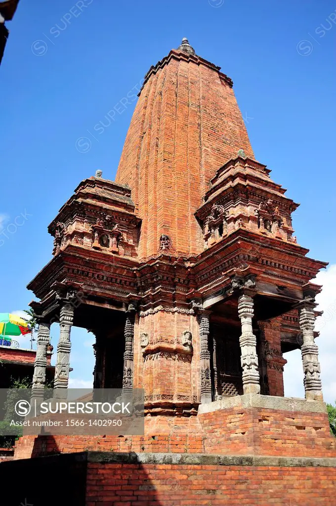 Hindu Temple, Bhaktapur, Nepal