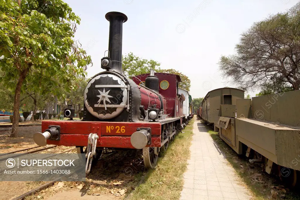 Train museum, Delhi, India.