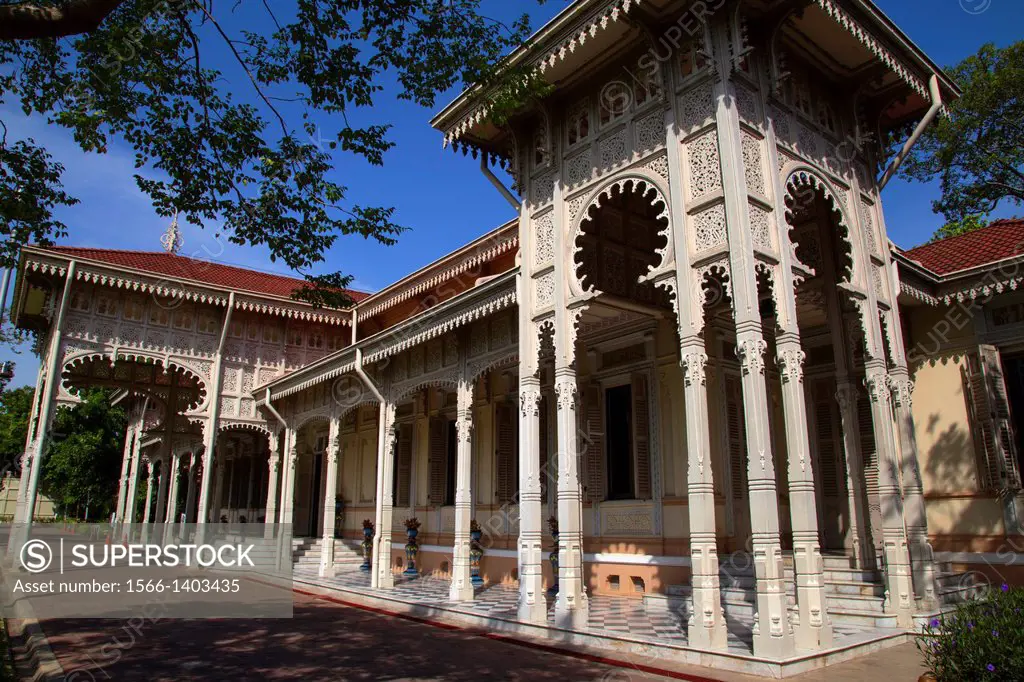 Abhisek Dusit Throne Hall was completed in 1904. The small one storey building was used exclusively for state occassions during the time of the Dusit ...
