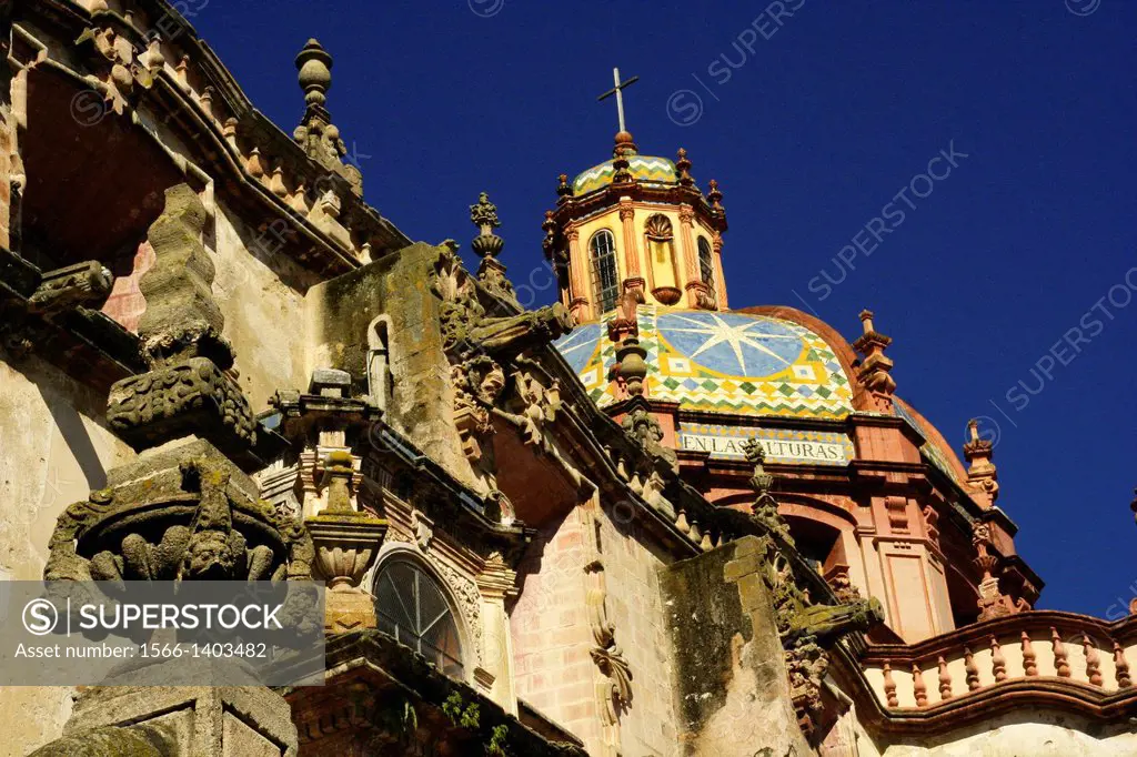 Santa Prisca Cathedral, Taxco - The Parish of Santa Prisca y San Sebastían, commonly referred to as the Santa Prisca Church, is located in Taxco, and ...