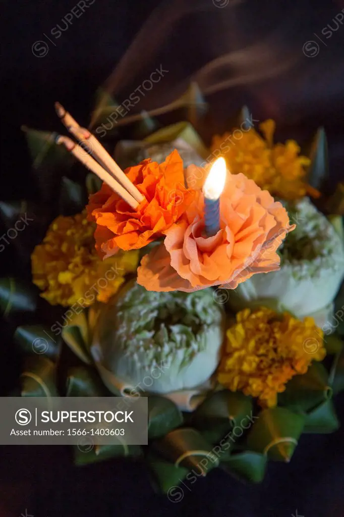 Loi Krathong is celebrated annually throughout Thailand. The custom could be translated as Floating Decoration coming from the old tradition of floati...